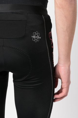 Cycliste - Noir, rouge et gris