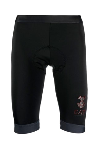 Cycliste - Noir, rouge et gris