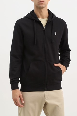 Gilet à capuche - Noir