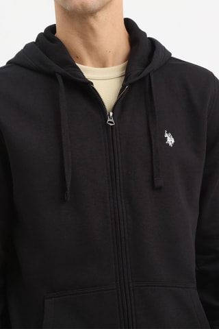 Gilet à capuche - Noir