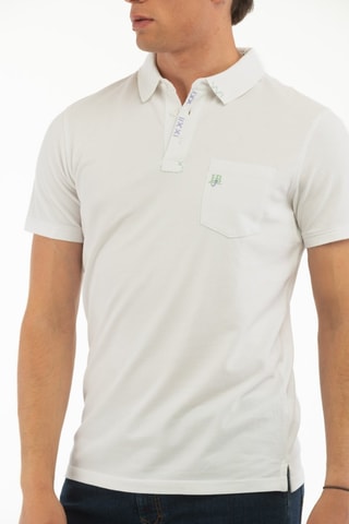 Polo - Harmont & Blaine Jeans - Blanc