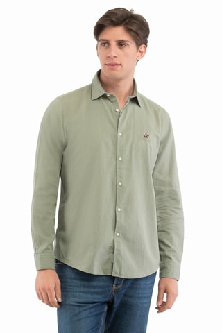 Chemise en lin - Vert