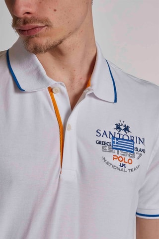 Polo - La Martina - Blanc