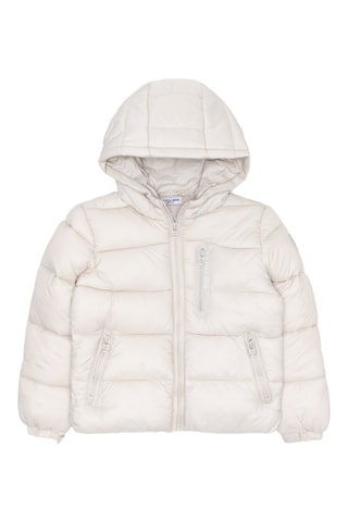 Doudoune à capuche - Blanc