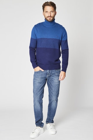 Pull en laine - Bleu