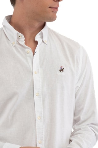 Chemise en lin - Blanc
