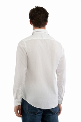 Chemise en lin - Blanc