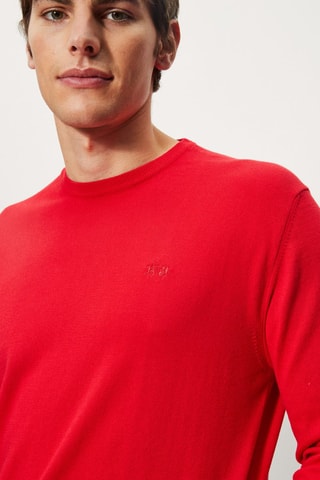Pull - La Martina - Rouge