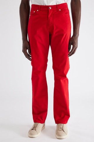 Pantalon regular - Harmont & Blaine - Rouge