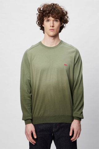 Pull - Harmont & Blaine - Vert et rose