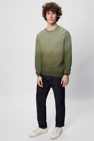 Pull - Harmont & Blaine - Vert et rose