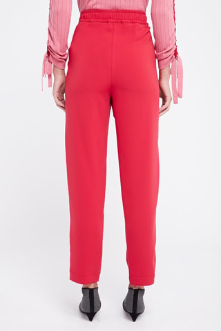 Pantalon droit - Rouge