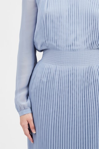 Robe droite - Bleu