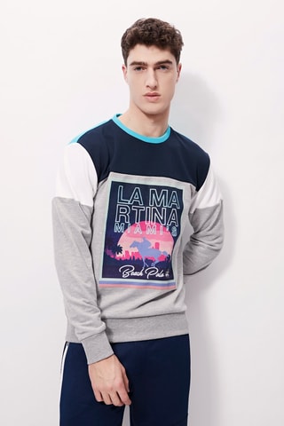 Pull - La Martina - Gris