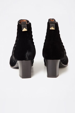 Bottines - Doré et noir