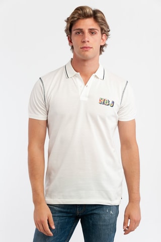 Polo - Harmont & Blaine Jeans - Rouge, blanc et noir