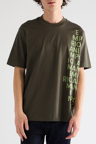 T-shirt - Vert et jaune