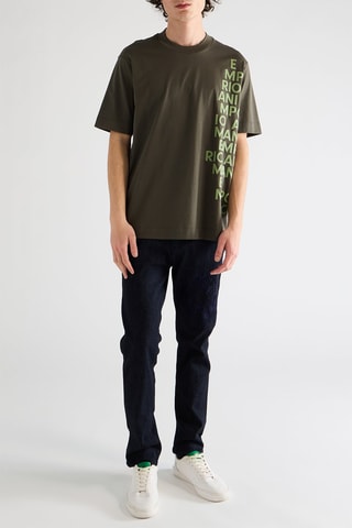 T-shirt - Vert et jaune