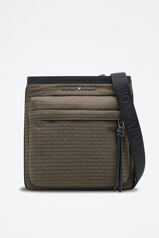 Sac bandoulière - Noir et vert