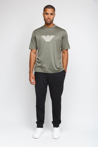T-shirt - Emporio Armani - Blanc et gris