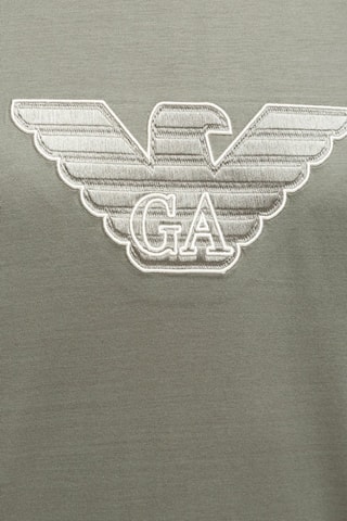 T-shirt - Emporio Armani - Blanc et gris