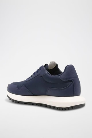 Baskets - Beige et bleu