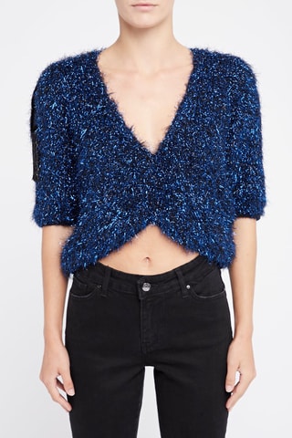 Pull - Bleu marine et noir