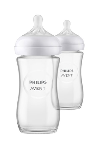 2 biberões sem BPA Natural - 240 ml