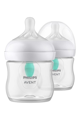 2 biberons sans BPA Natural - 125 ml