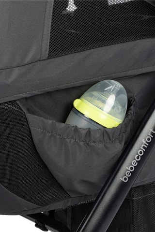 Poussette évolutif pour 2 enfants - Dès la naissance - Jusqu'à 36 kg - Noir