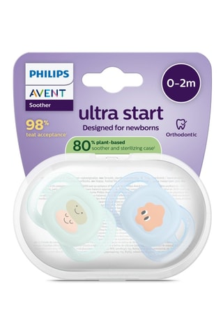 2 sucettes Ultra Start - De 0 à 2 mois