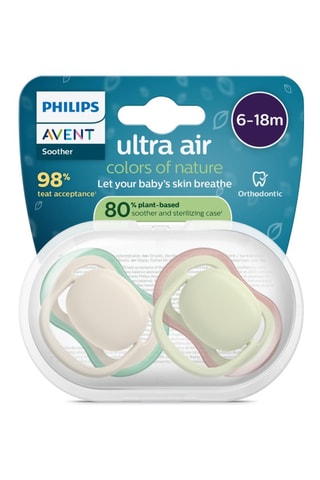 2 sucettes Ultra Air - De 6 à 18 mois