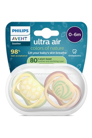 2 sucettes Ultra Air - De 0 à 6 mois