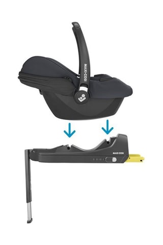 Base Cadeira auto isofix para cosy CabrioFix i-Size - Desde o nascimento - Até 12 kg - Preto