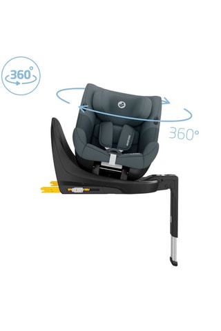 Siège-auto Mica 360 S Tonal - De 3 mois à 4 ans - De 61 à 105 cm - Gris