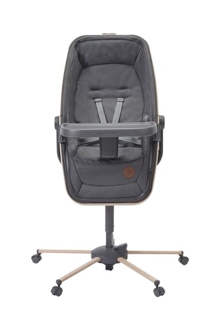 Berceau et kit repas Alba - 93,3 x 84,1 x 45,3 cm - De la naissance à 3 ans - Gris