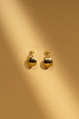 Pendientes Goldy  -  Oro amarillo