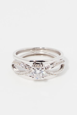 Anillo Ruben - Oro blanco