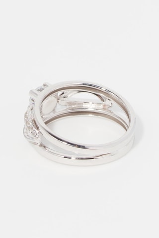 Anillo Ruben - Oro blanco