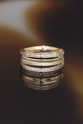 Anillo Blanca - Oro amarillo