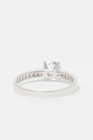 Anillo Amoureuse brillante - Oro blanco