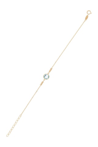Pulsera Belle Topaze - Oro amarillo y topacio