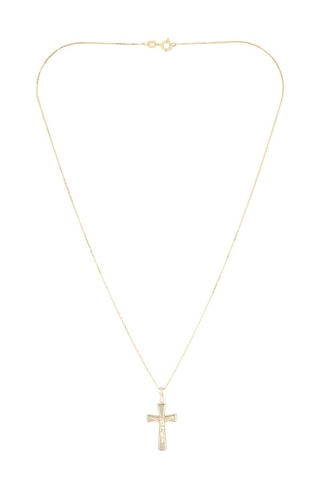 Colgante Croix de Jésus - Oro amarillo