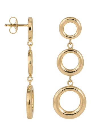 Pendientes Cascade Dorée - Oro amarillo