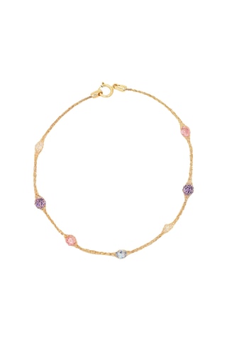 Pulsera Constellation Ovale Pastel - Oro amarillo