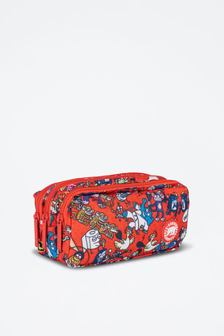 Trousse  -  Coolpack - Rouge et bleu