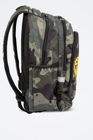 Sac à dos et trousse  -  Coolpack - Noir, vert et jaune