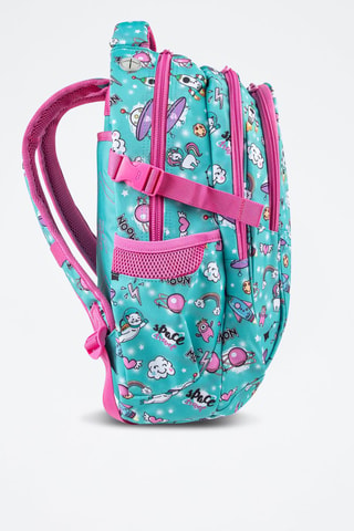 Sac à dos  -  Coolpack - Blanc, bleu, violet et rose