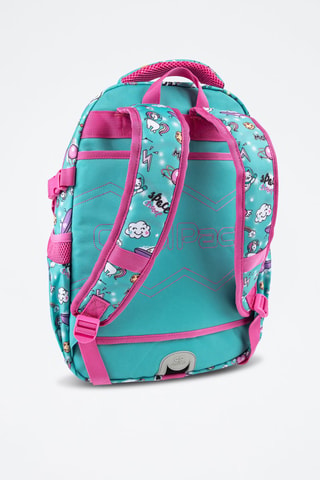 Sac à dos  -  Coolpack - Blanc, bleu, violet et rose