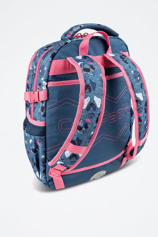 Sac à dos en jean  -  Coolpack - Rose et gris
